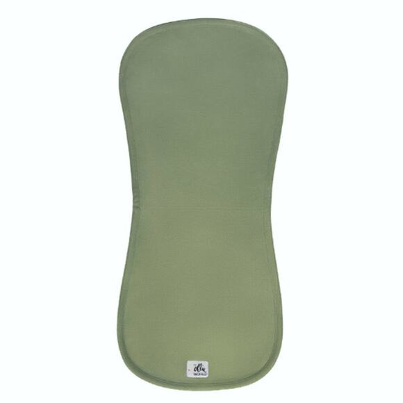 The Ollie World Baby Olive Green Burp Cloth - Picture 2 of 6